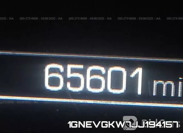 1GNEVGKW7JJ194157 фото 6