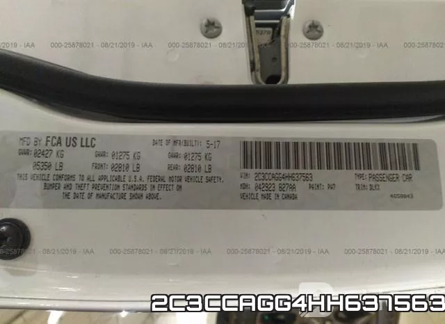 2C3CCAGG4HH637563 фото 9