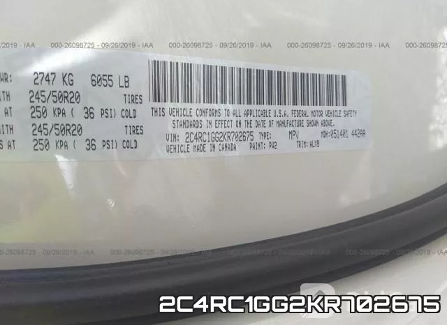 2C4RC1GG2KR702675 фото 7