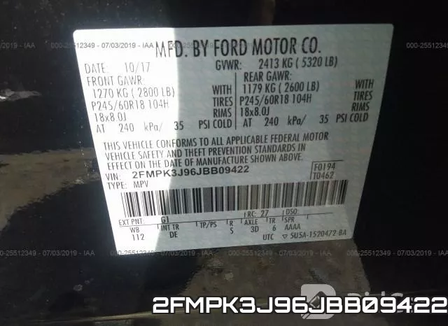 2FMPK3J96JBB09422 фото 10