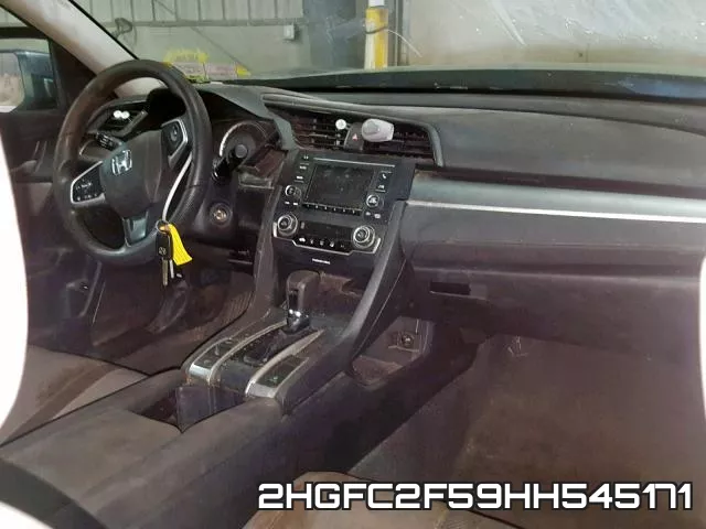 2HGFC2F59HH545171 фото 4