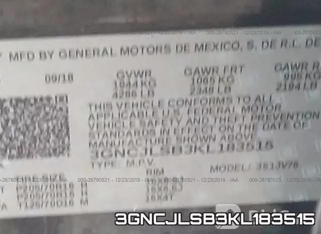 3GNCJLSB3KL183515 фото 7