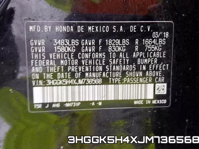 3HGGK5H4XJM736568 фото 2