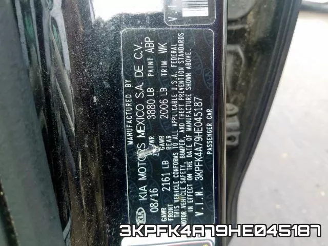 3KPFK4A79HE045187 фото 2