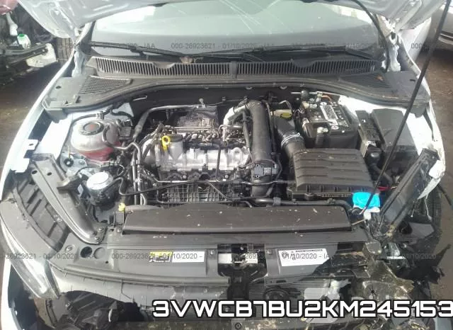 3VWCB7BU2KM245153 фото 2