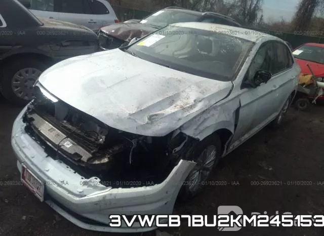 3VWCB7BU2KM245153 фото 3