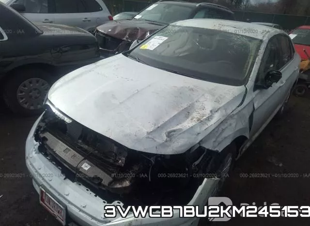3VWCB7BU2KM245153 фото 7