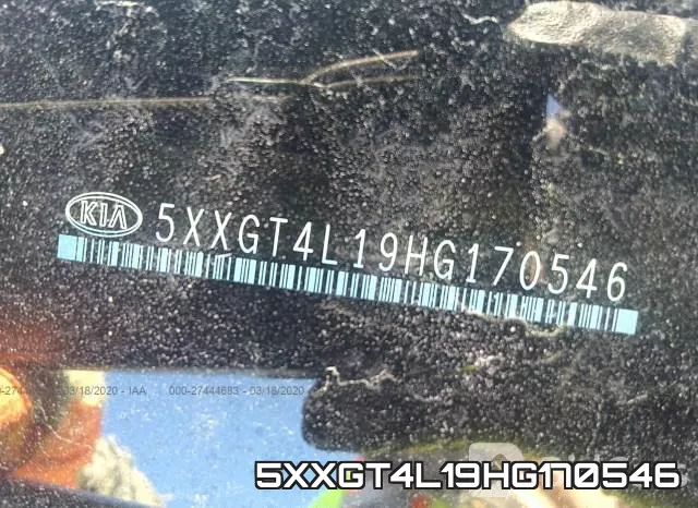 5XXGT4L19HG170546 фото 7