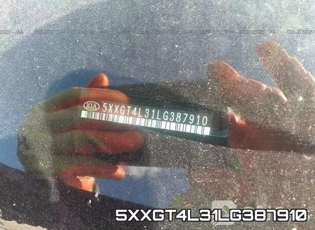 5XXGT4L31LG387910 фото 8