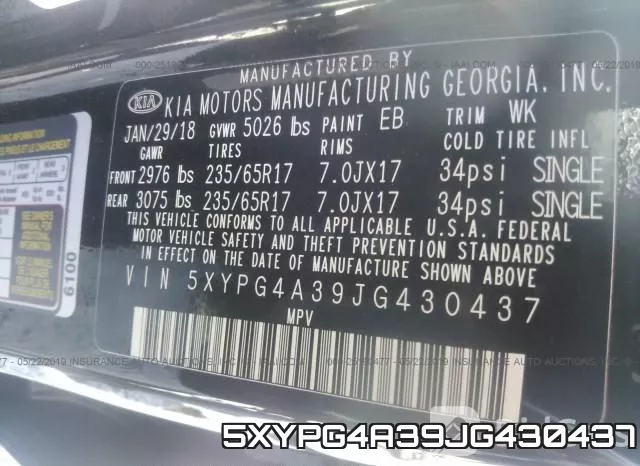 5XYPG4A39JG430437 фото 6