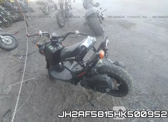 JH2AF5815HK500952 фото 4