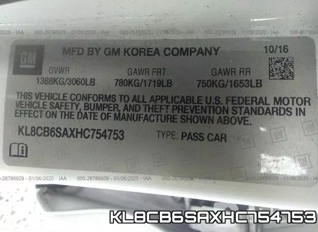 KL8CB6SAXHC754753 фото 6