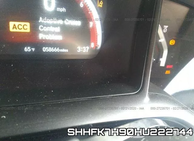 SHHFK7H90HU222744 фото 8
