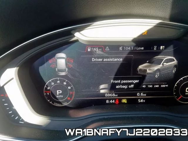 WA1BNAFY7J2202833 фото 4