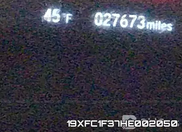 19XFC1F37HE002050 фото 6