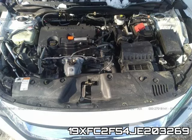 19XFC2F54JE203269 фото 2
