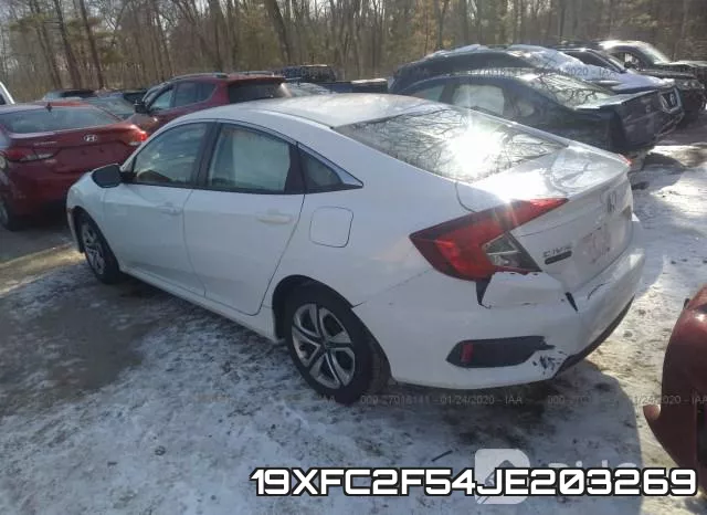 19XFC2F54JE203269 фото 3