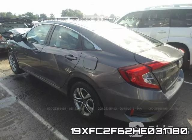 19XFC2F62HE031780 фото 2