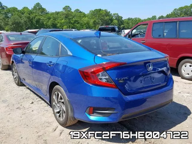 19XFC2F76HE004722 фото 4