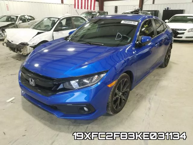 19XFC2F83KE031134 фото 3