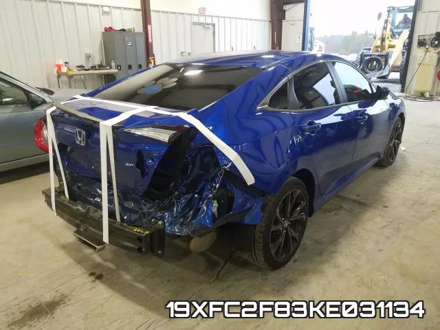19XFC2F83KE031134 фото 4