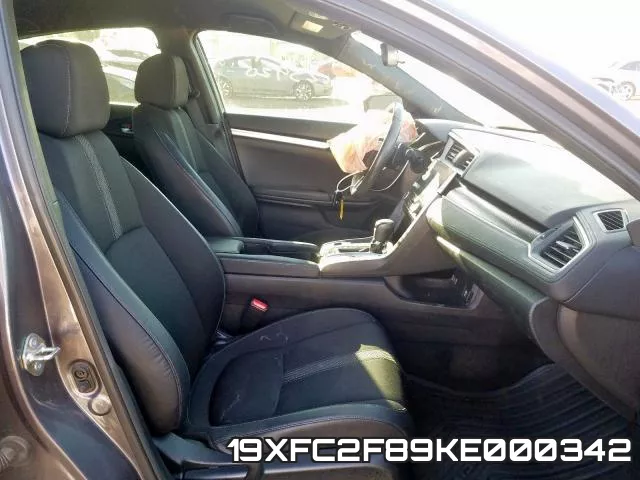 19XFC2F89KE000342 фото 4