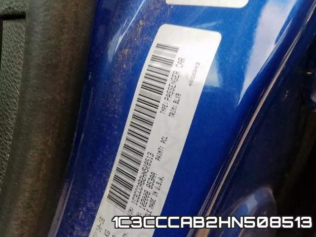 1C3CCCAB2HN508513 фото 2