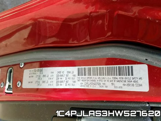 1C4PJLAS3HW527620 фото 2
