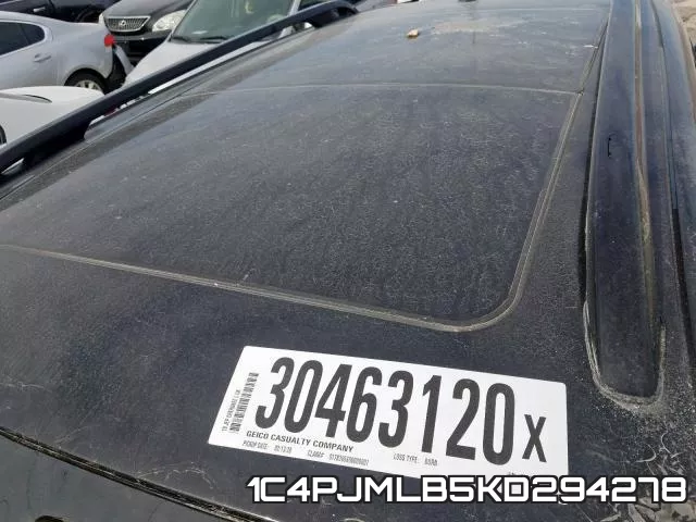 1C4PJMLB5KD294278 фото 5