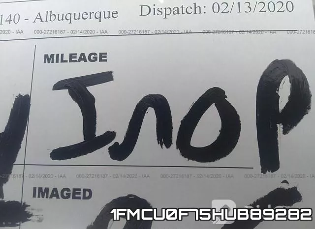 1FMCU0F75HUB89282 фото 7