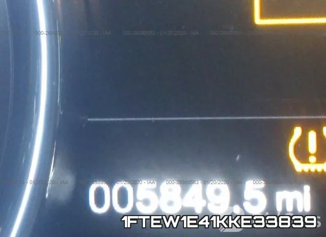 1FTEW1E41KKE33839 фото 8