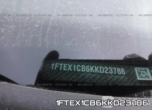 1FTEX1CB6KKD23786 фото 7