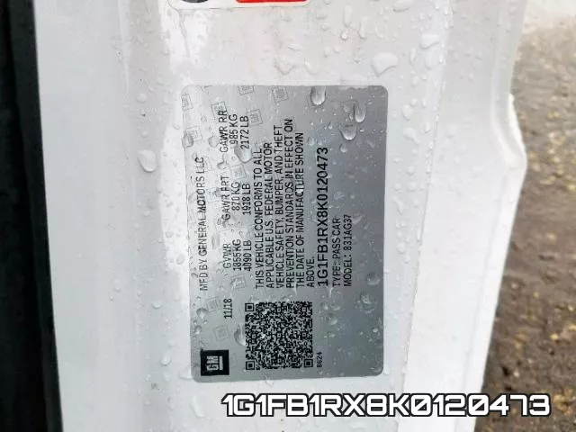 1G1FB1RX8K0120473 фото 2