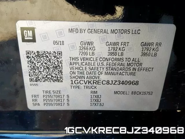 1GCVKREC8JZ340968 фото 2
