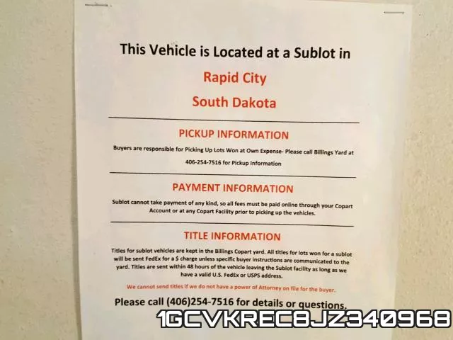 1GCVKREC8JZ340968 фото 10