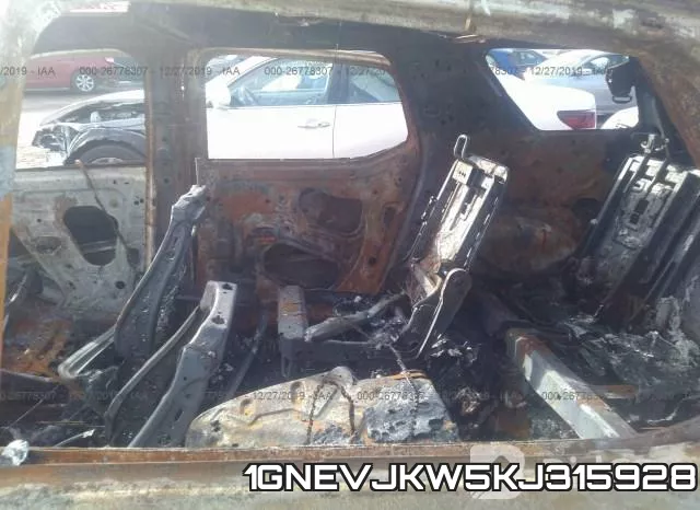 1GNEVJKW5KJ315928 фото 4