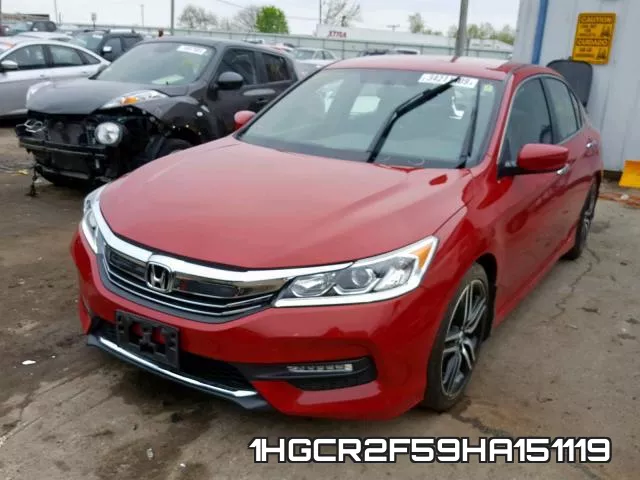 1HGCR2F59HA151119 фото 2