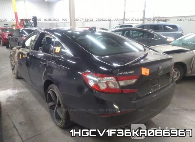 1HGCV1F36KA086967 фото 4