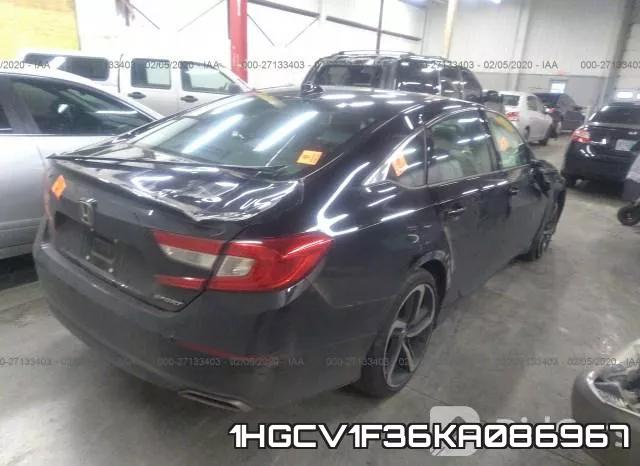 1HGCV1F36KA086967 фото 5