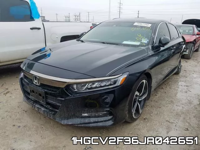 1HGCV2F36JA042651 фото 3