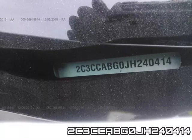 2C3CCABG0JH240414 фото 6