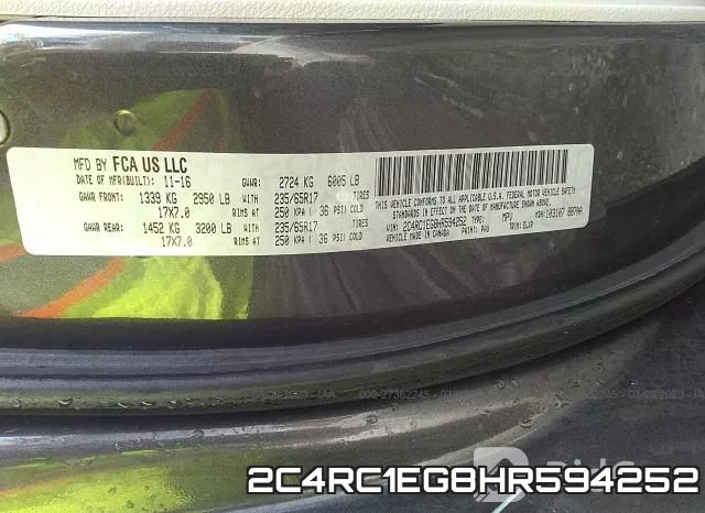 2C4RC1EG8HR594252 фото 8