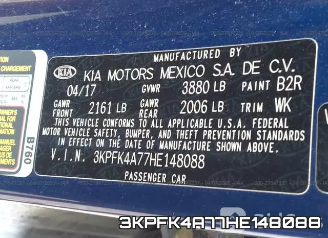3KPFK4A77HE148088 фото 3