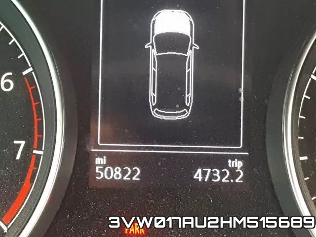 3VW017AU2HM515689 фото 9