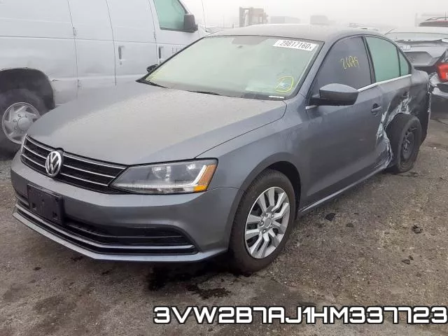 3VW2B7AJ1HM337723 фото 3
