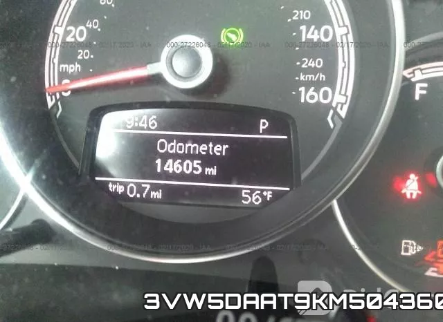 3VW5DAAT9KM504360 фото 7