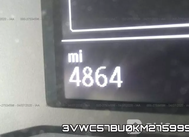 3VWC57BU0KM275999 фото 8