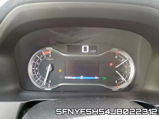5FNYF5H54JB022312 фото 6