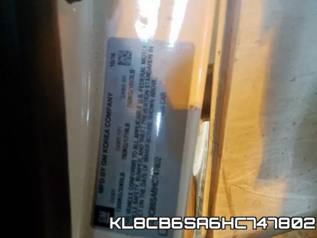 KL8CB6SA6HC747802 фото 2