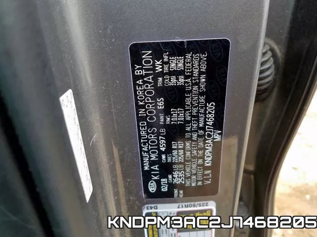 KNDPM3AC2J7468205 фото 2